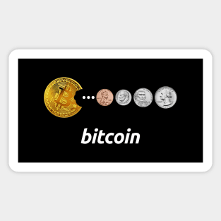 Bitcoin snacks Sticker